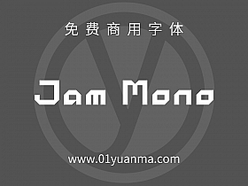 Jam Mono 免费商用字体