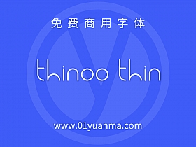 thinoo thin 免费商用字体