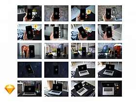 iPhone & Macbook 样机 Mockups场景
