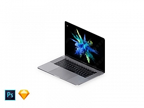 MacBook Air苹果笔记本电脑样机场景