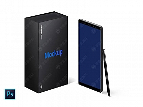 Galaxy Note8 安卓样机模型素材psd源文件
