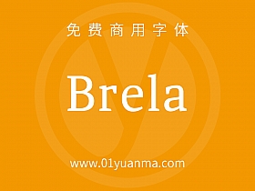 Brela 免费商用字体