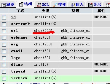 织梦dedecms添加友情链接长度限制的详细解决方法