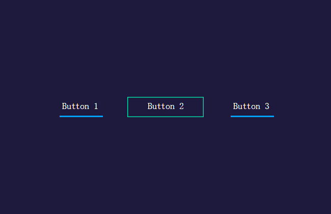 CSS3动画按钮导航菜单特效