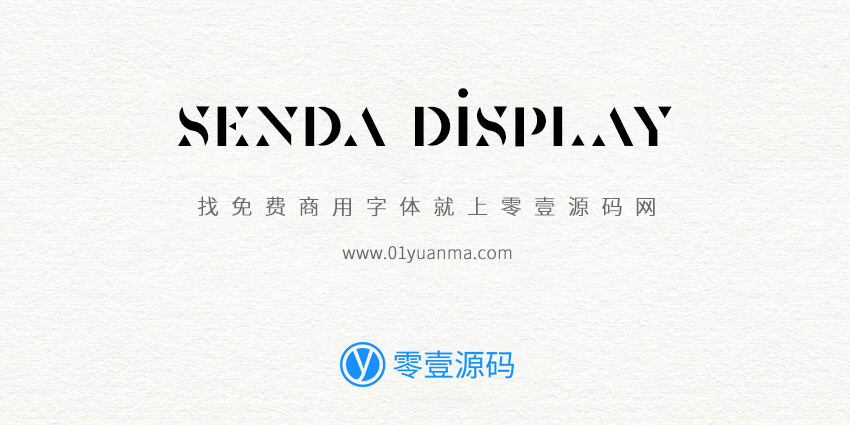 Senda Display 免费商用字体