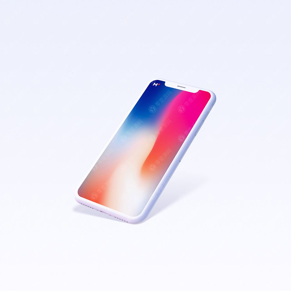 iPhoneX Mockups 苹果X手机样机双色模型下载