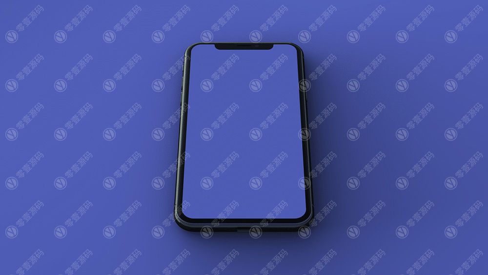 黑色iPhone x Mockups苹果X手机样机模型素材