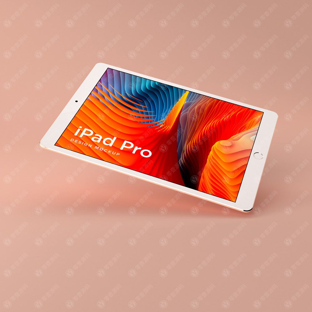 iPad Pro键盘样机模型素材psd源文件